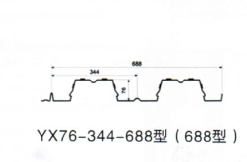 YX76-344-688型樓承板規(guī)格